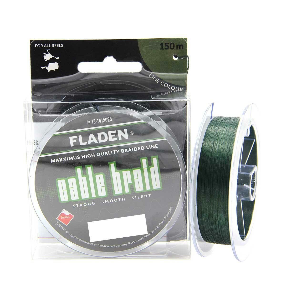 Fladen Maxximus Cable Braid Yeşil İp Olta Misinası 150mt YEŞİL - 0,08 mm