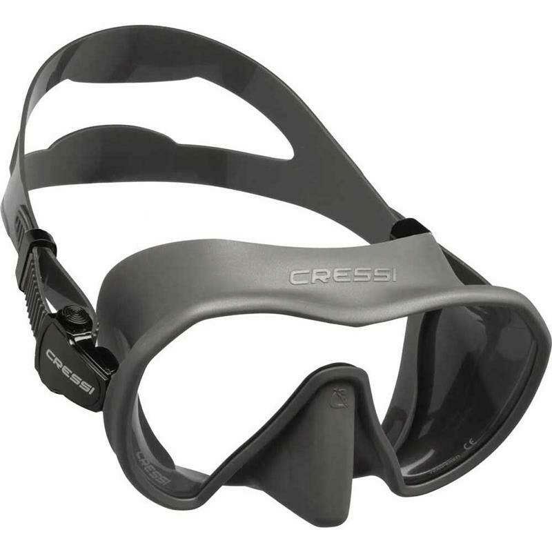 Cressi Z1 Dalış Maskesi GRAPHITE - GRAPHITE