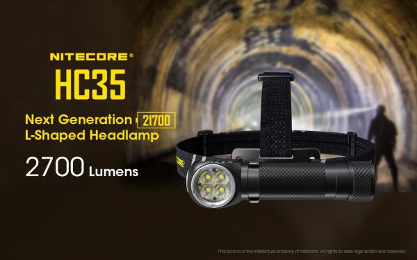 Nitecore HC35 2700 Lümen Fener