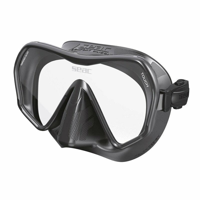 Seac Sub Touch Dalış Maskesi (Siyah/Siyah)