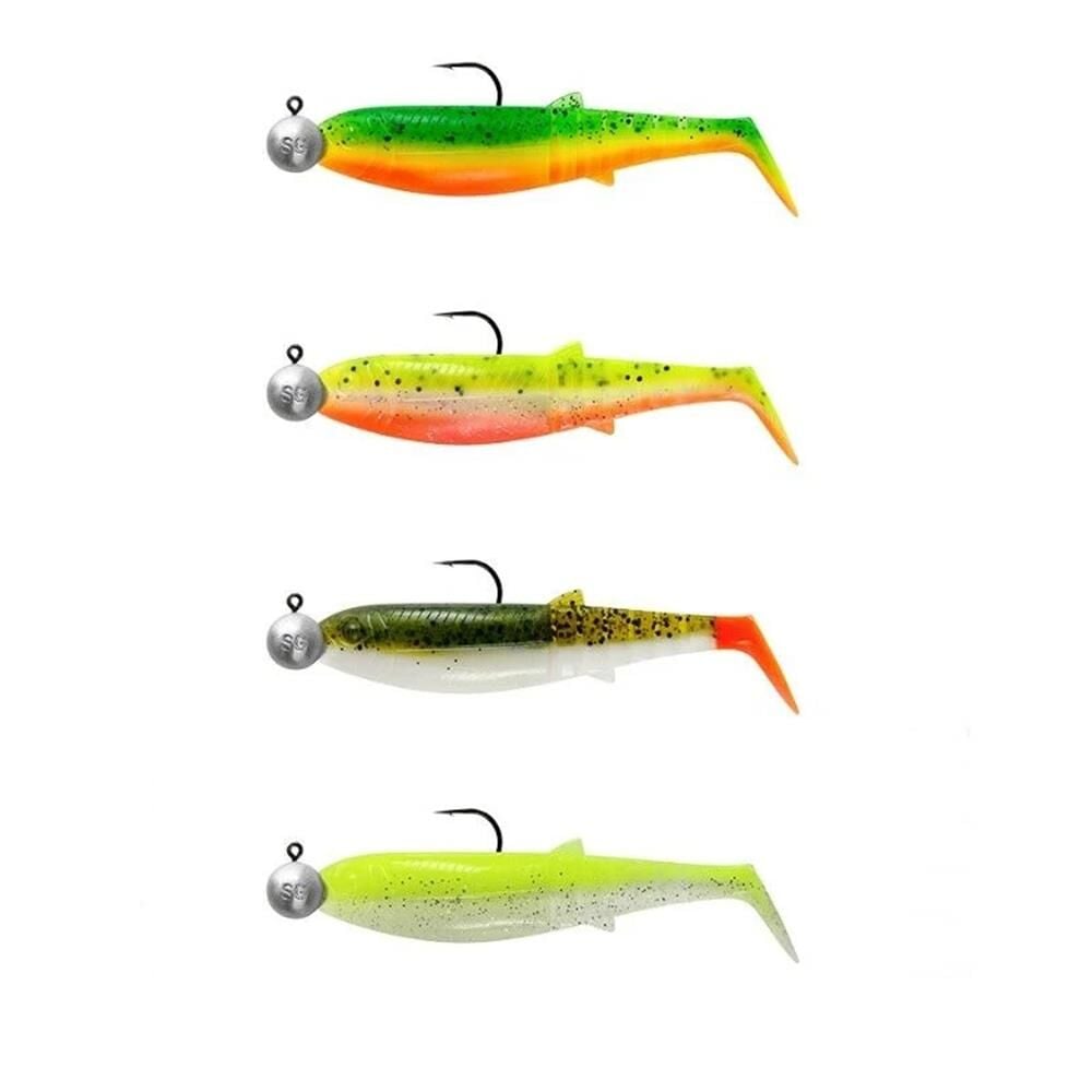 Savage Gear Cannibal Shad 10cm 9gr+10gr #3/0 Clear Water 4+4 Adet Silikon Yem