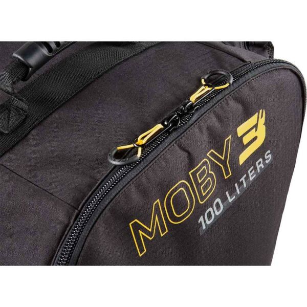 Cressi Moby 3 Tekerlekli Dalış Çantası BLACK/YELLOW - 100 L