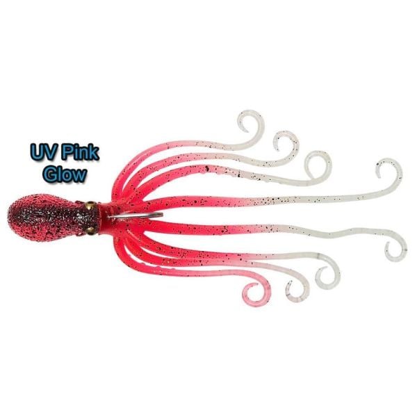 Savage Gear Octopus 70gr 15cm Silikon Yem UV Pink Glow