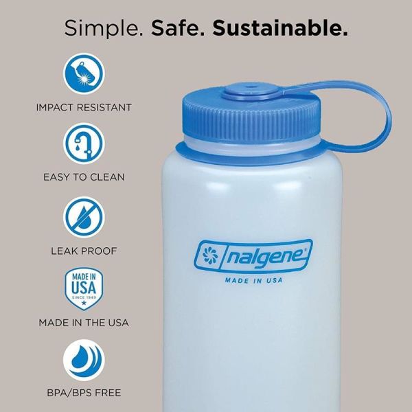 Nalgene 48oz WM Silo Sustain Suluk Cerulean