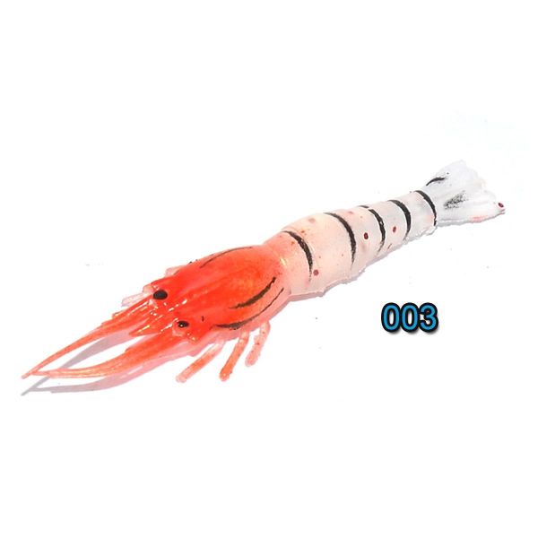 Captain Soft Shrimp 6,5cm Silikon Karides Yem