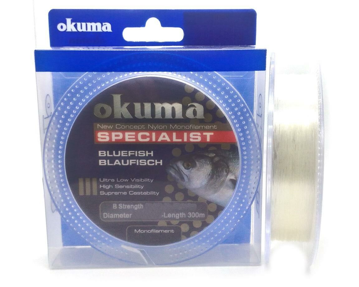 Okuma Bluefish Clear Olta Misinası 300Mt