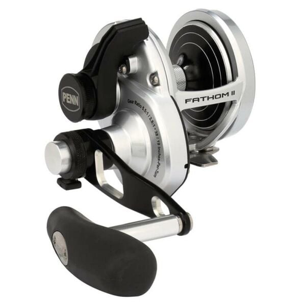 Penn Fathom II Lever Drag 2 Speed Trolling Olta Makinesi Standart - 10XNLD2