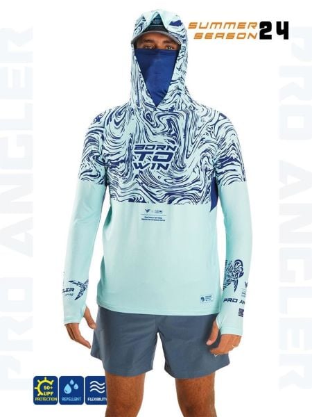 Fujin Pro Angler S24 Buff & Hoodie Izohips Mint