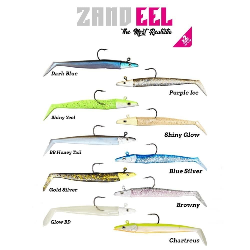 Fujin Zand Eel 11cm 7gr-14gr Double Body+Head Silikon Balık