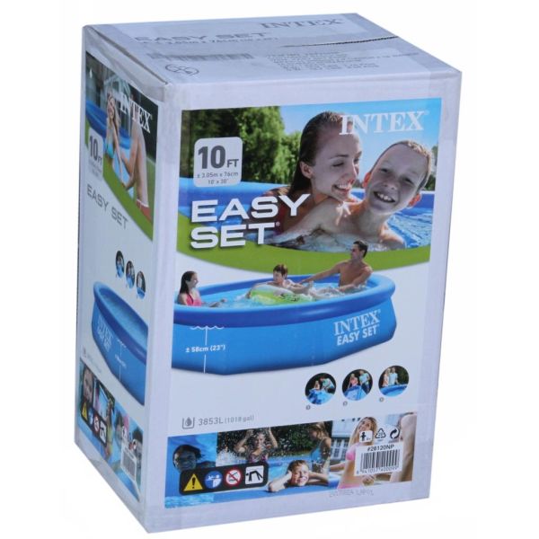 İntex Easy Kolay Kurulum Mavi Renkli Şişme Havuz 305*76Cm