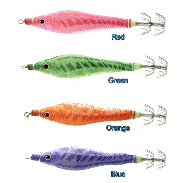 Dtd Soft Pauk Glow Squid Jig 2.0 Kalamar Zokası RED