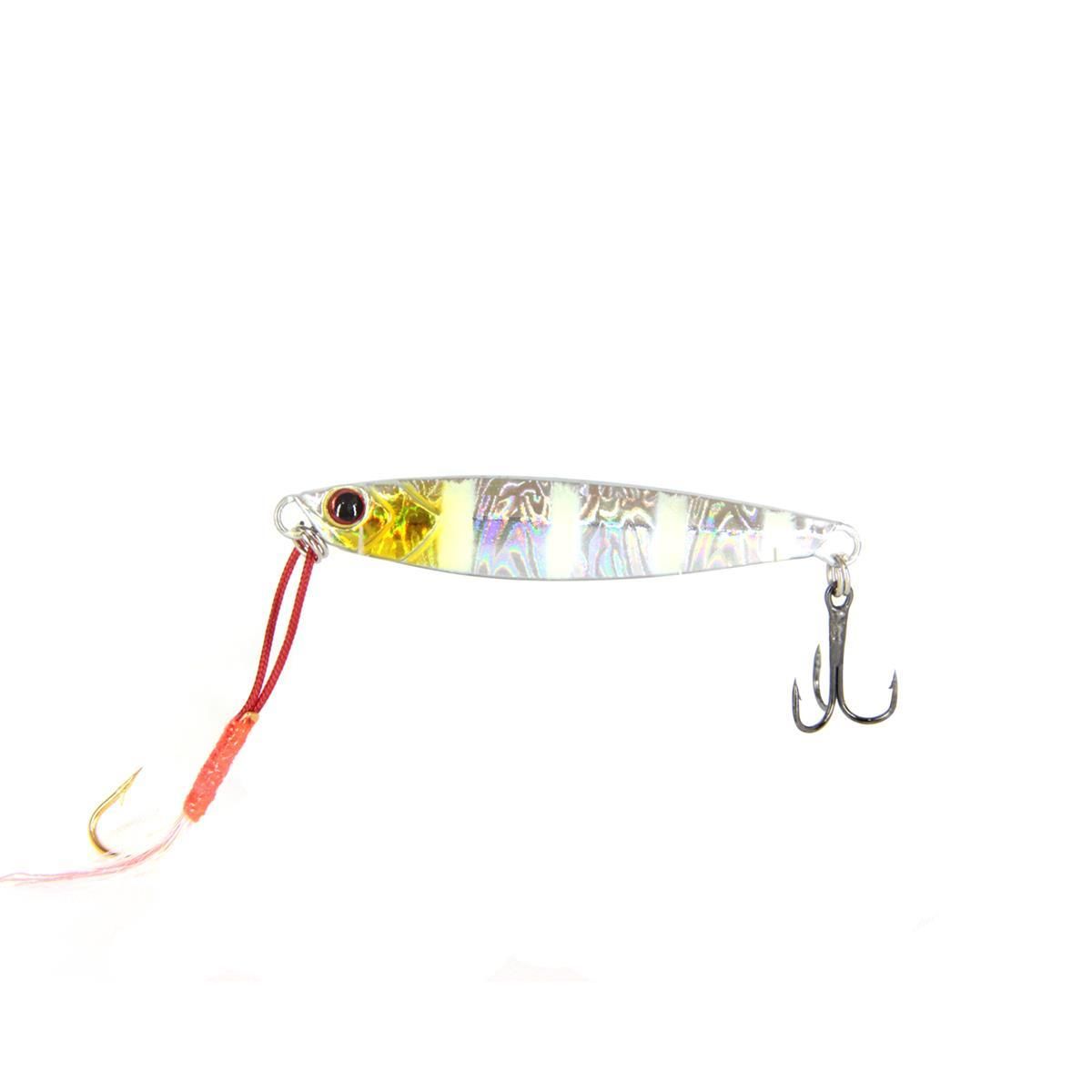 River Alonso Jig Lure Baby Jig 30 Gr ZEBRA GLOW