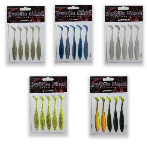 Remixon Paddle Shad 9 cm 4.8 gr Silikon Yem