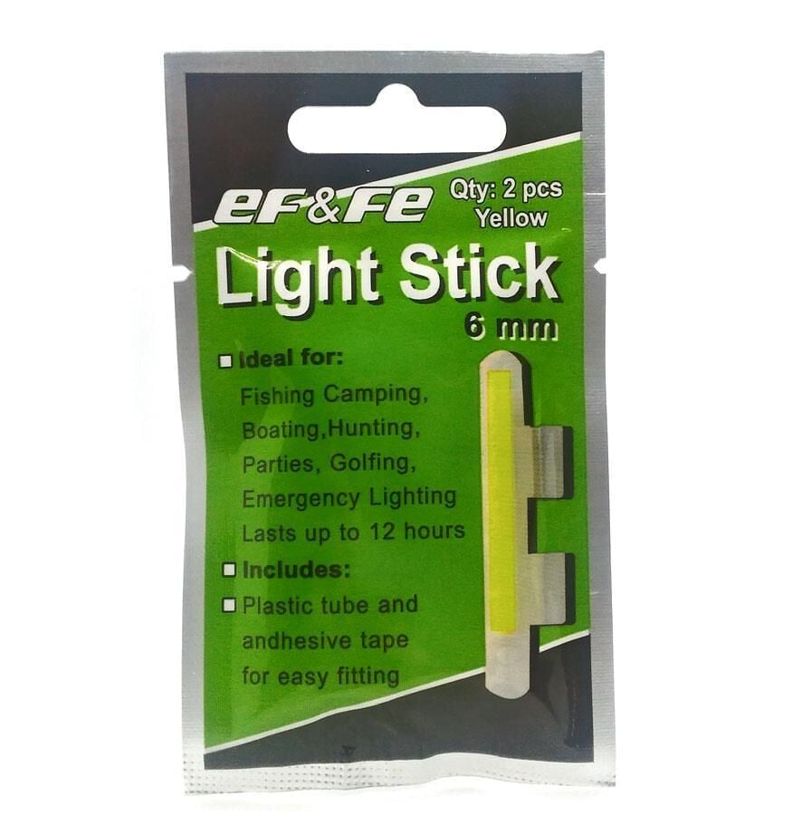 Effe Light Stick Fosfor Fitilli 6mm Çiftli Yellow