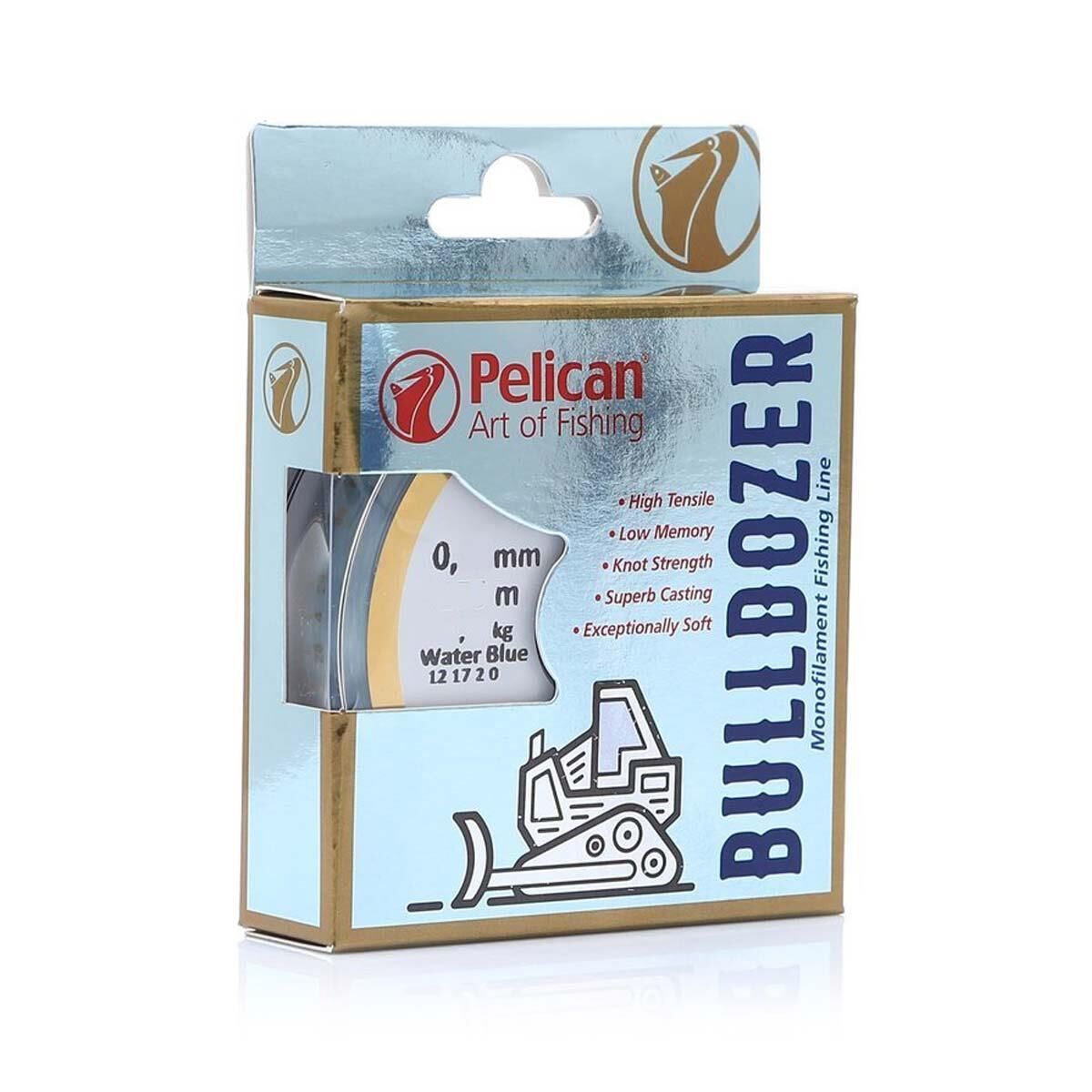 Pelican Bulldozer Water Blue Monoflament Olta Misinası 175mt Water Blue - 0,18 MM