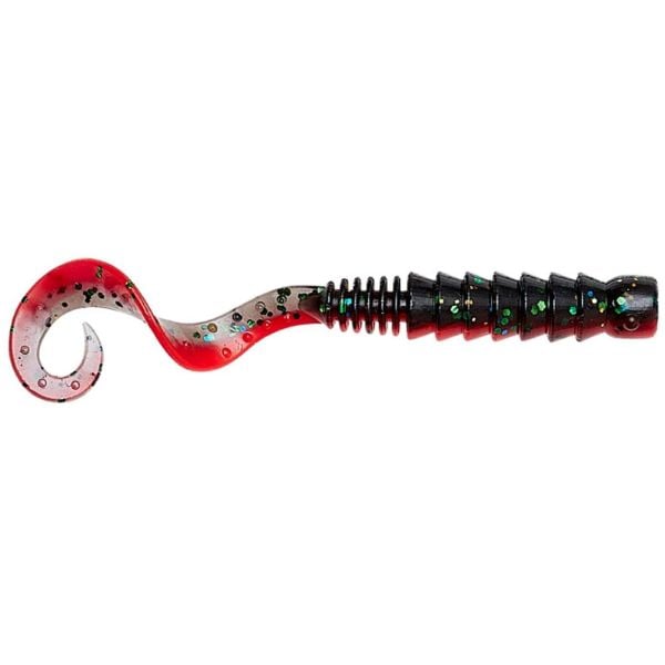 Savage Gear Pro Grub 5 cm 0.8 gr 8 Adet Silikon Yem Red N Black