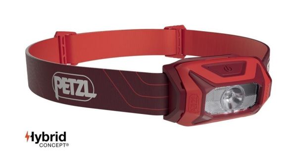 Petzl Tıkkına Kafa Feneri [300 Lümen] KIRMIZI