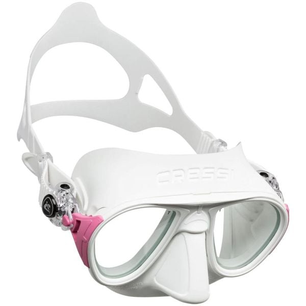 Cressi Calibro Dalış Maskesi CLEAR-WHITE-PINK