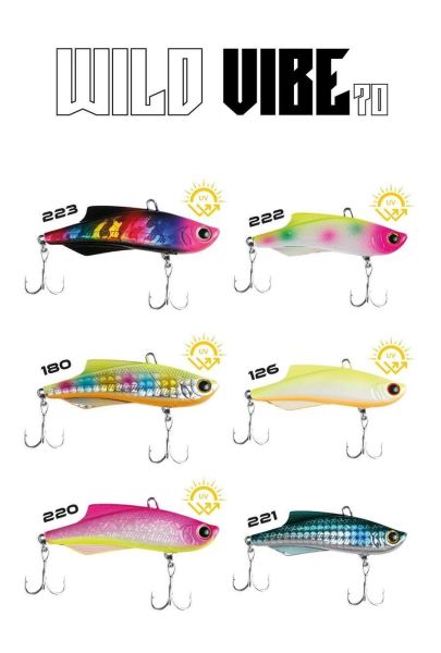 Fujin Wild Vibe 70mm 20gr Sinking Vibrasyon Jig Yem