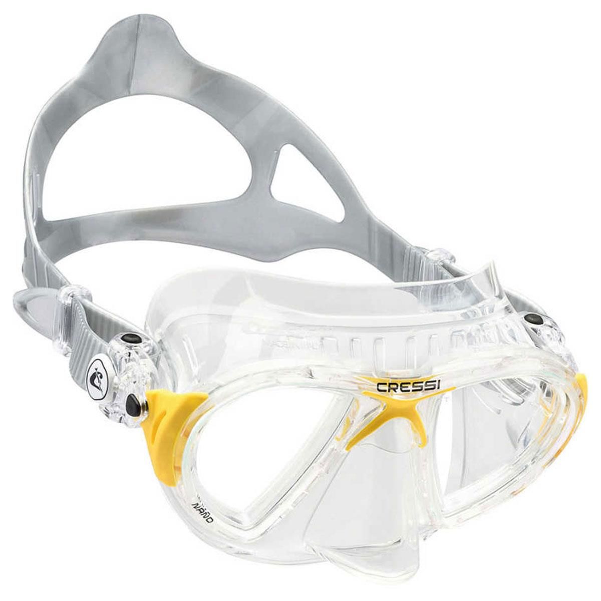 Cressi Nano Dalış Maskesi CLEAR-YELLOW