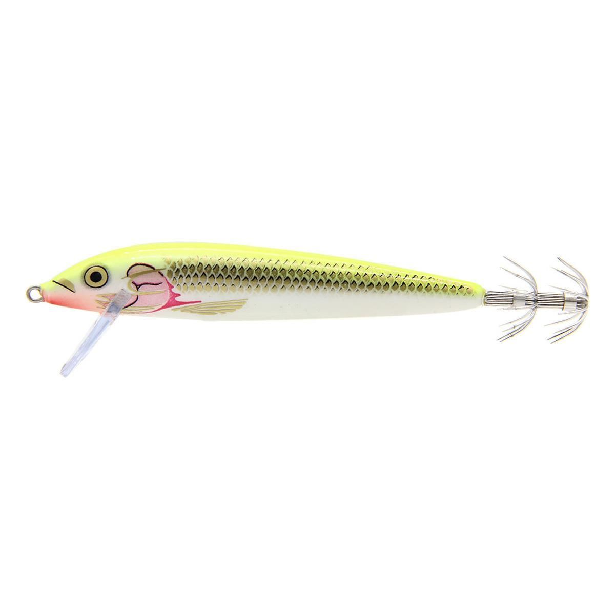 Rapala SQ9 Kalamar Zokası SİLVER FLUORESCENT CHARTREUSE