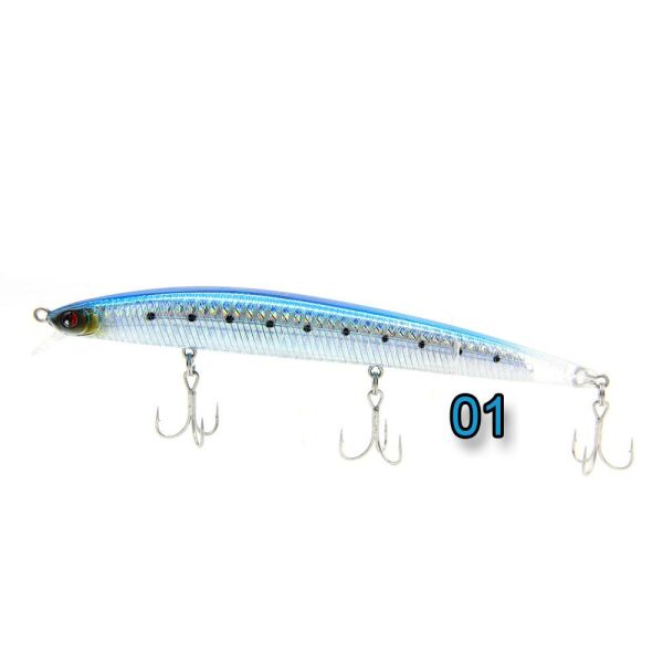 Kendo Seabass Minnow 19.7Gr 145MM Floating Suni Yem