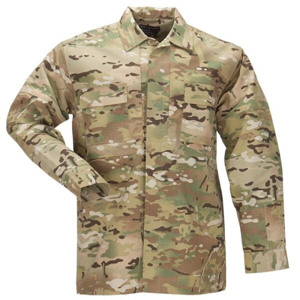 5.11 RipStop TDU L/S Shirt Uzun Kollu Gömlek (MultiCam) XXL