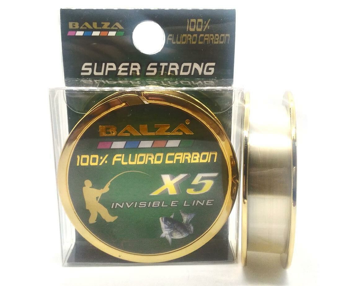 Balza X5 100% Fluora Carbon Süper Strong Olta Misinası 50Mt 0,40 mm