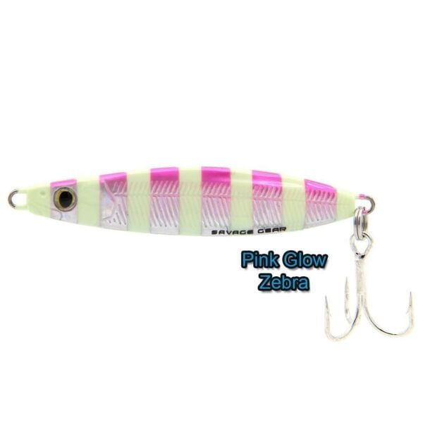 Savage Gear Psycho Sprat 35Gr 7,3cm Jig Yem PİNK GLOW ZEBRA