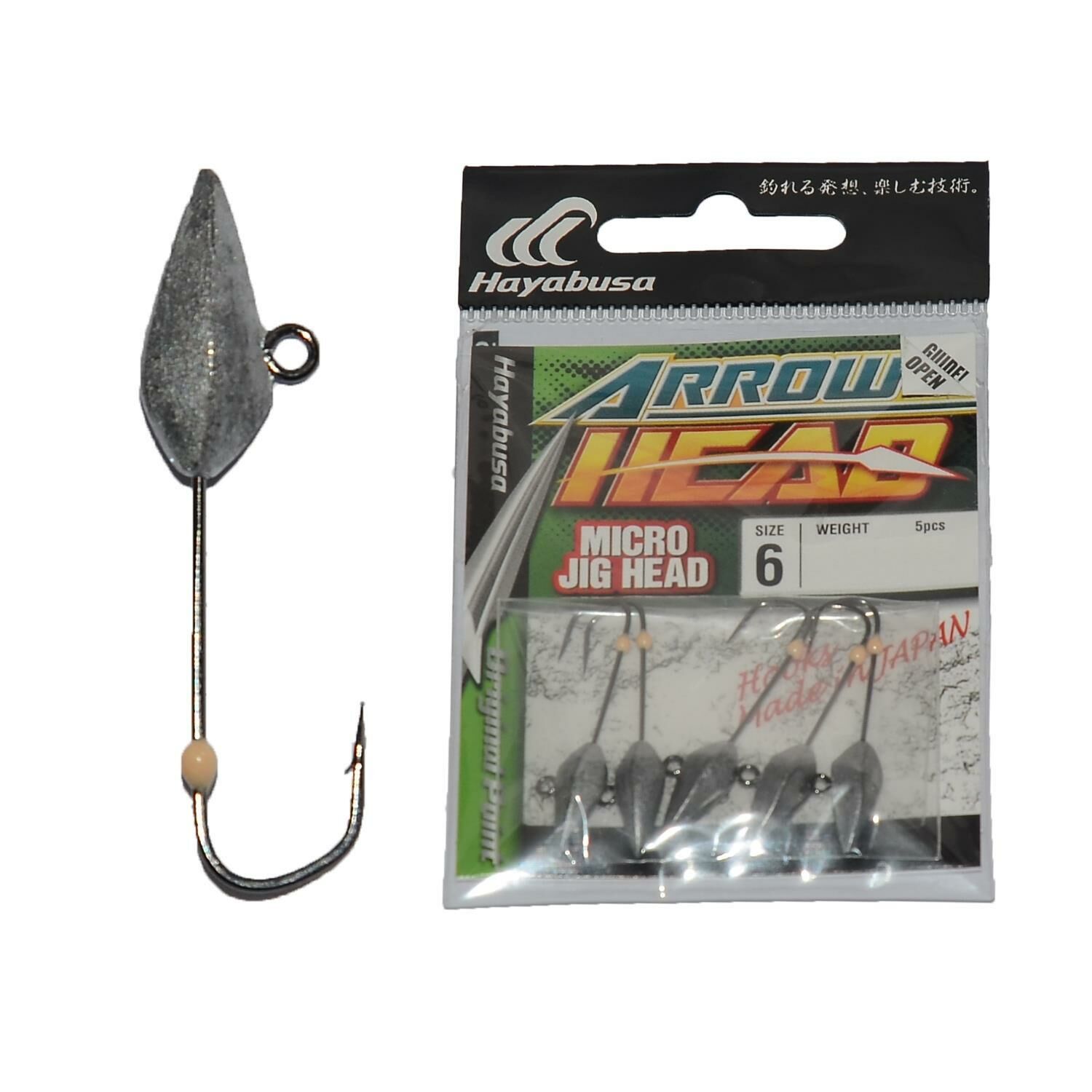 Hayabusa Arrow Micro Jig Head No:6 2Gr