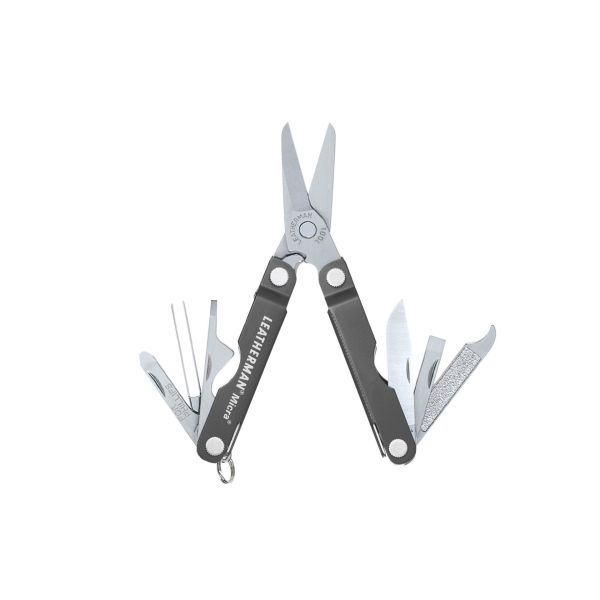 Leatherman Micra Aluminum Fonksiyonel Çakı GRİ