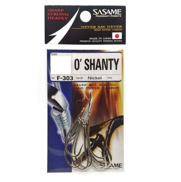 Sasame F-303 O'Shanty Nickel Olta İğnesi NO:1/0 - Nickel