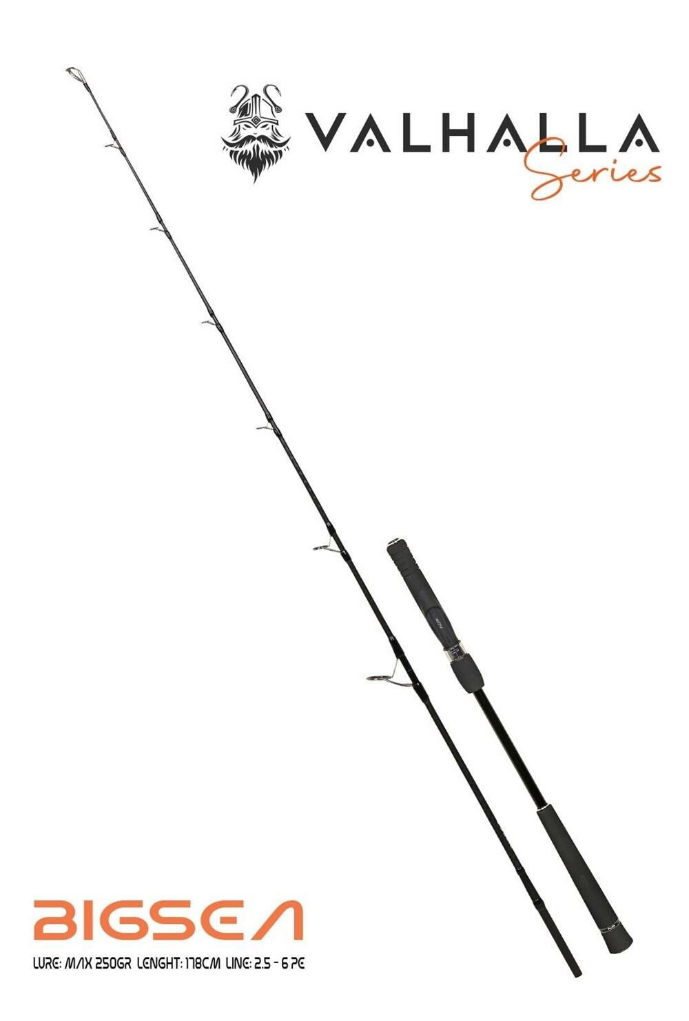 Fujin Valhalla Bigsea 178cm 250gr Speed Jig Live Bait Kamışı