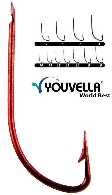 Youvella Crystal Kore Red 100Lü Olta İğnesi