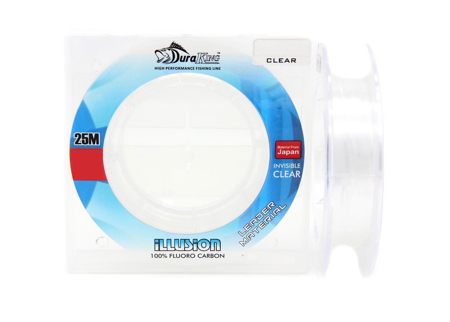 DuraKing Illusion 100% FluoroCarbon Olta Misinası 25Mt