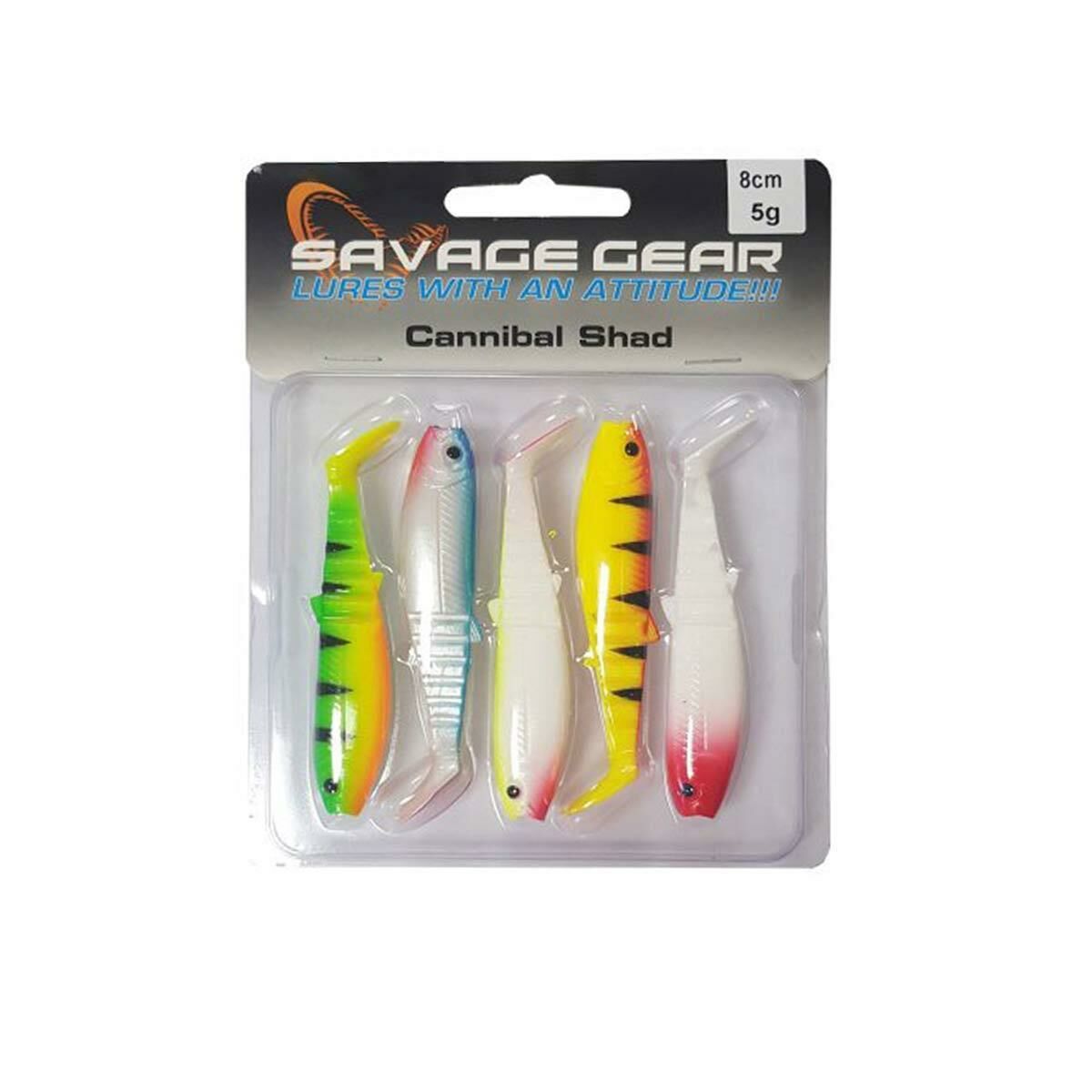 Savage Gear LB Cannibal Shad 8 cm 5 gr Silikon Yem