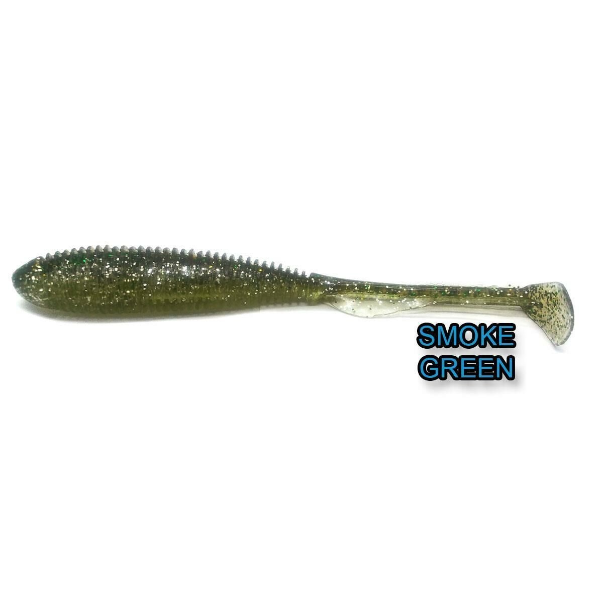 Rapture Soul Shad 7.5Cm Silikon Yem SMOKE GREEN