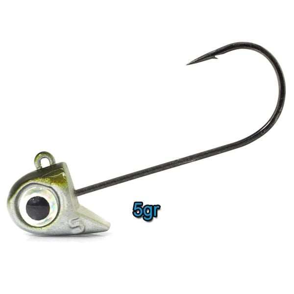 Fiiish Mud Digger Tete Plombee 90mm Jig Head 5 Gr