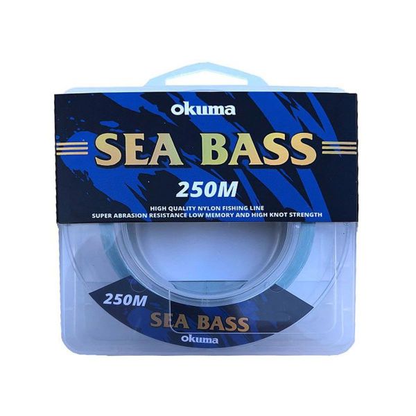 Okuma Sea Bass Nylon Moss Green Color Olta Misinası 250 mt