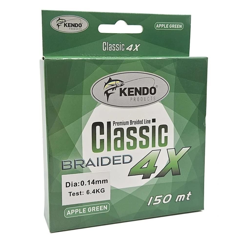 Kendo Classic 4x 150mt Apple Green Örgü İp