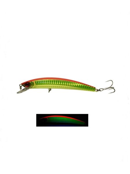 Fujin Crazy Minnow 110F 12gr Maket Balık