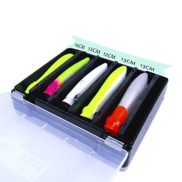 Fujin Tackle Box FTB145DS Çift Taraflı Maket Balık Kutusu