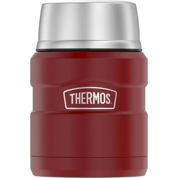 Thermos SK 3000 Çelik Yemek Termosu 470ml. Matte Rustic Red