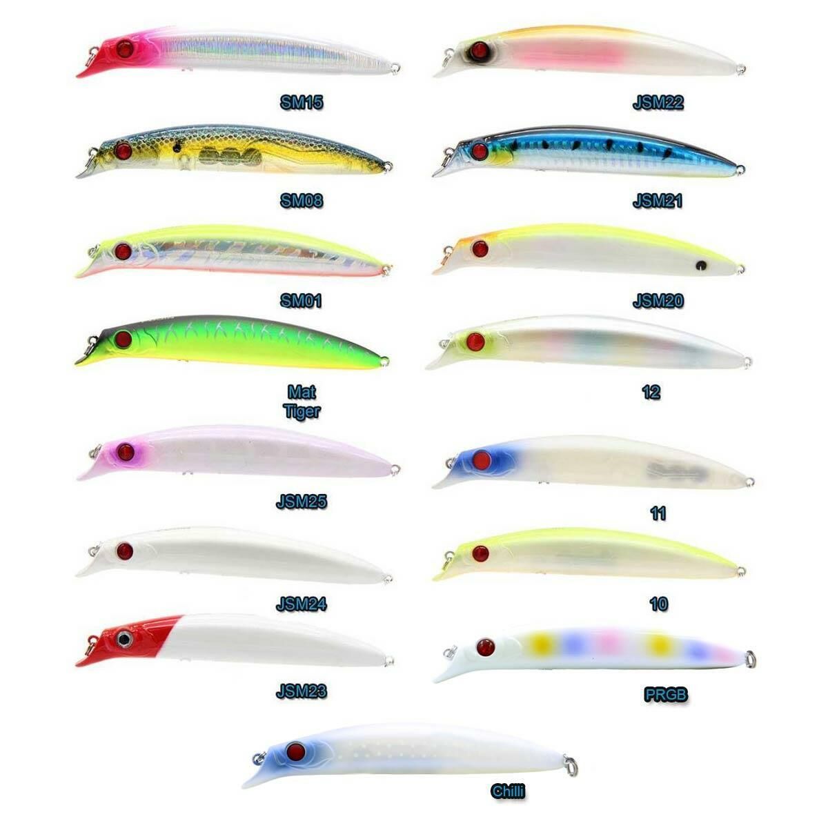 Fujin Süper Minnow SM-115SW 115mm 18Gr Suni Yem