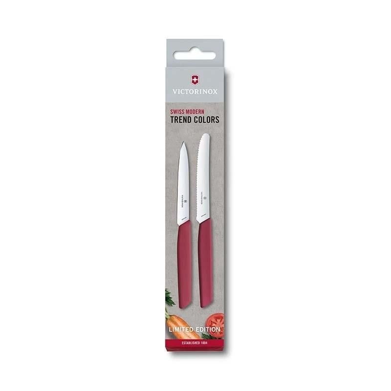 Victorinox 6.9096.2L Swiss Modern 2li Bıçak Seti 2022 Limitli Üretim Berry