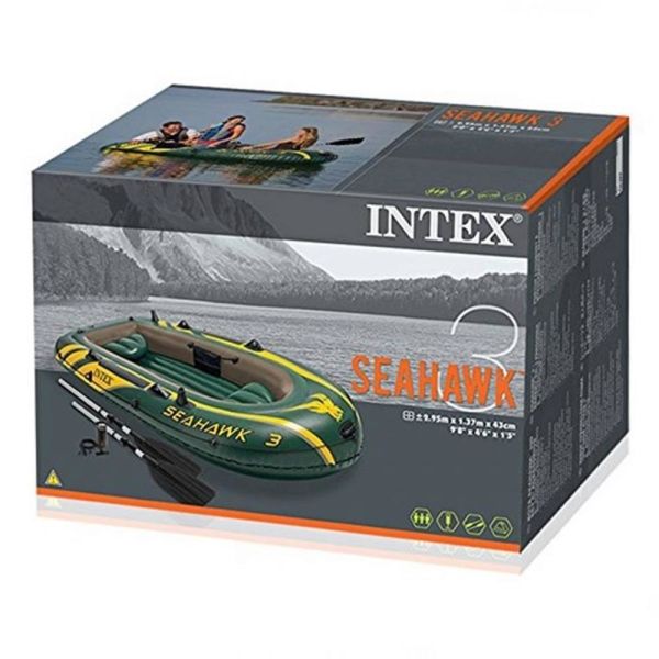 İntex Seahawk™ 3 Şişme Bot Set | 295x137x43cm |