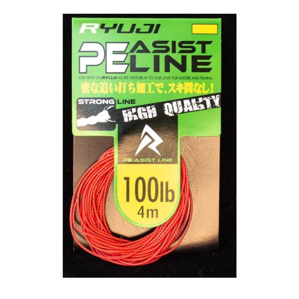 Ryuji Assist PE Line (Red) Olta İğnesi İpi RED - 200 LB