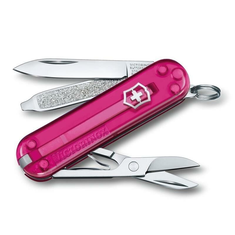 Victorinox 0.6223.T5G Classic Şeffaf Pembe Çakı