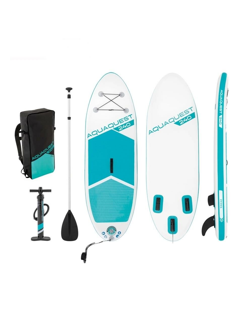 İntex Aqua Quest 240 Şişme Sup Paddle Board Set | Kürek Sörfü |