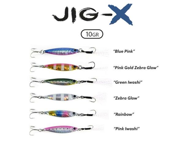 Fujin Jig-X 10 gr Light Jigging - Jig Yem